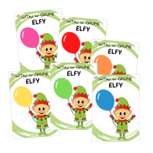 ELFY (św. Mikołaja) – dyplomy powitalne